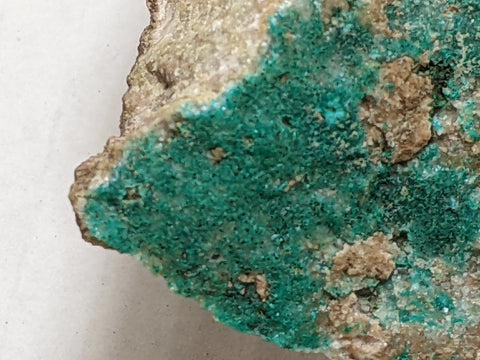 Dioptase, Christmas Mine, Gila County, Arizona. 11.8 cm #622